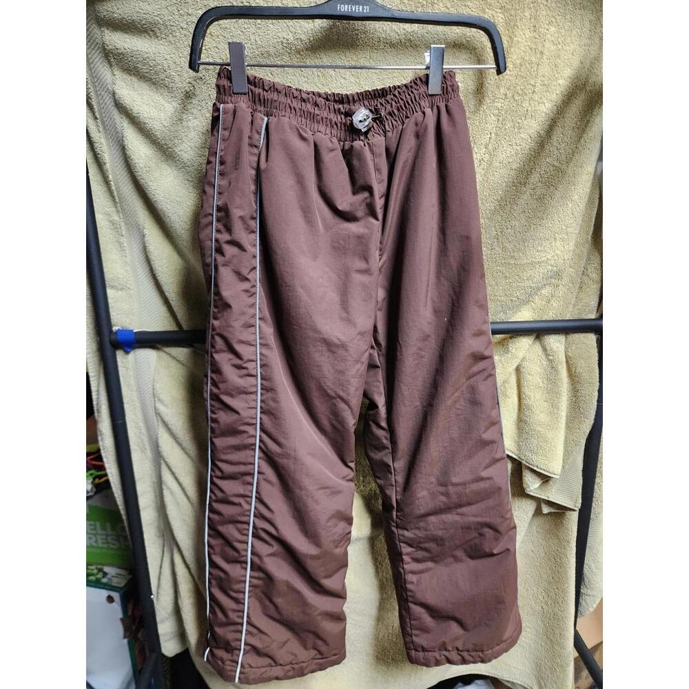 Hanna Anderson Girls Purple Waterproof Snowpants, EU 140/US 10